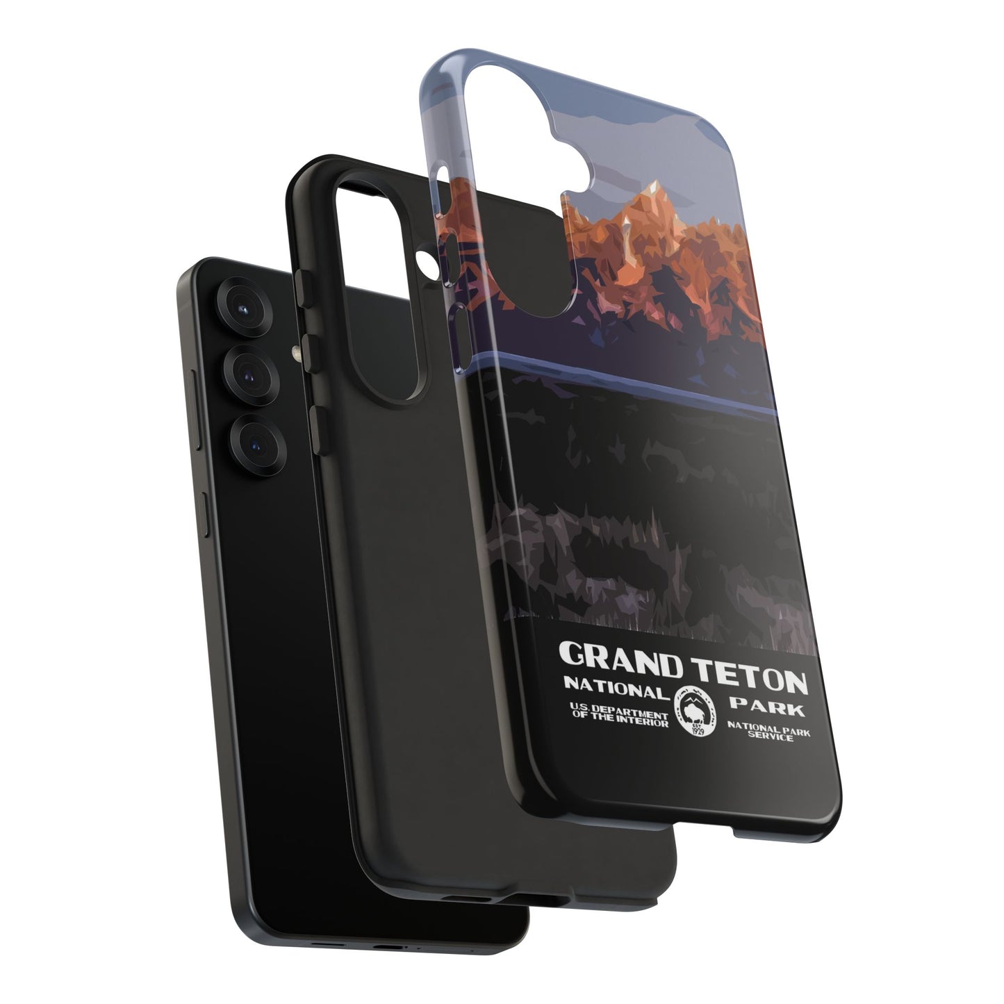 Grand Teton National Park Phone Case - WPA Style