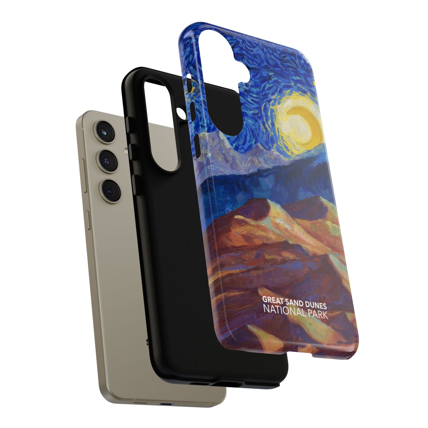 Great Sand Dunes National Park Phone Case - Starry Night