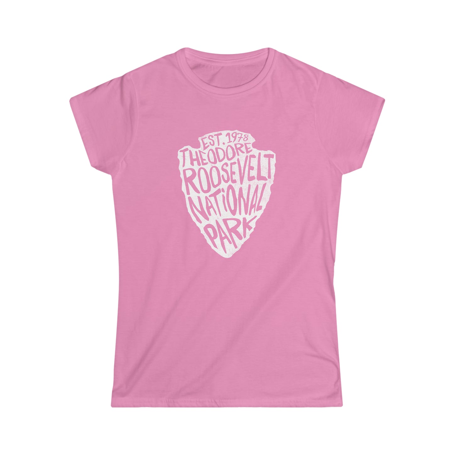 Theodore Roosevelt National Park Women's T-Shirt - Arrowhead Design