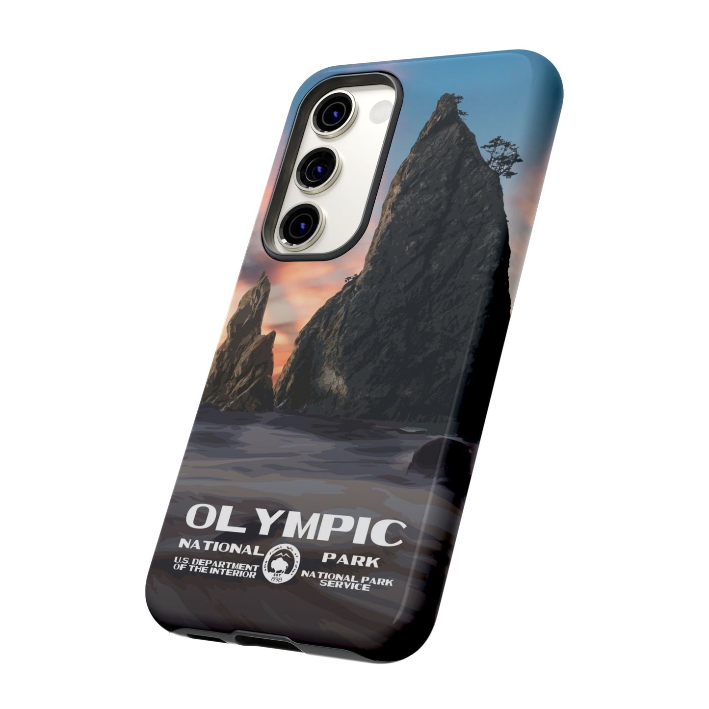 Olympic National Park Phone Case - WPA Style