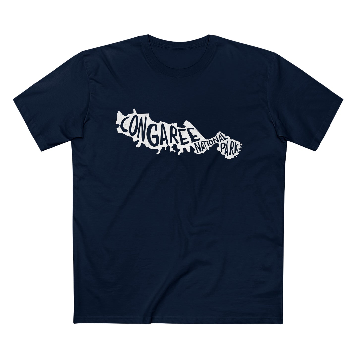 Congaree National Park T-Shirt - Map