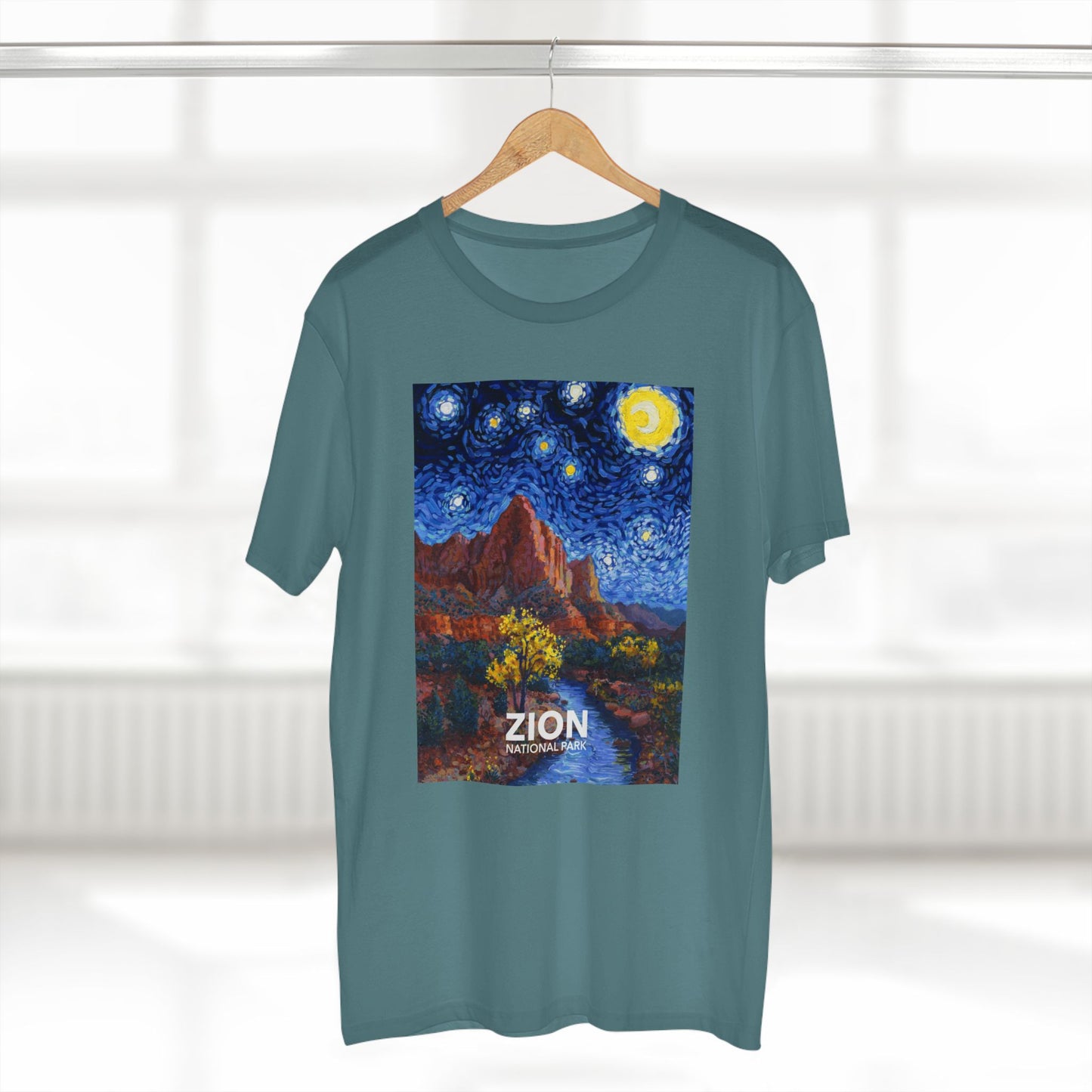 Zion National Park T-Shirt - The Starry Night