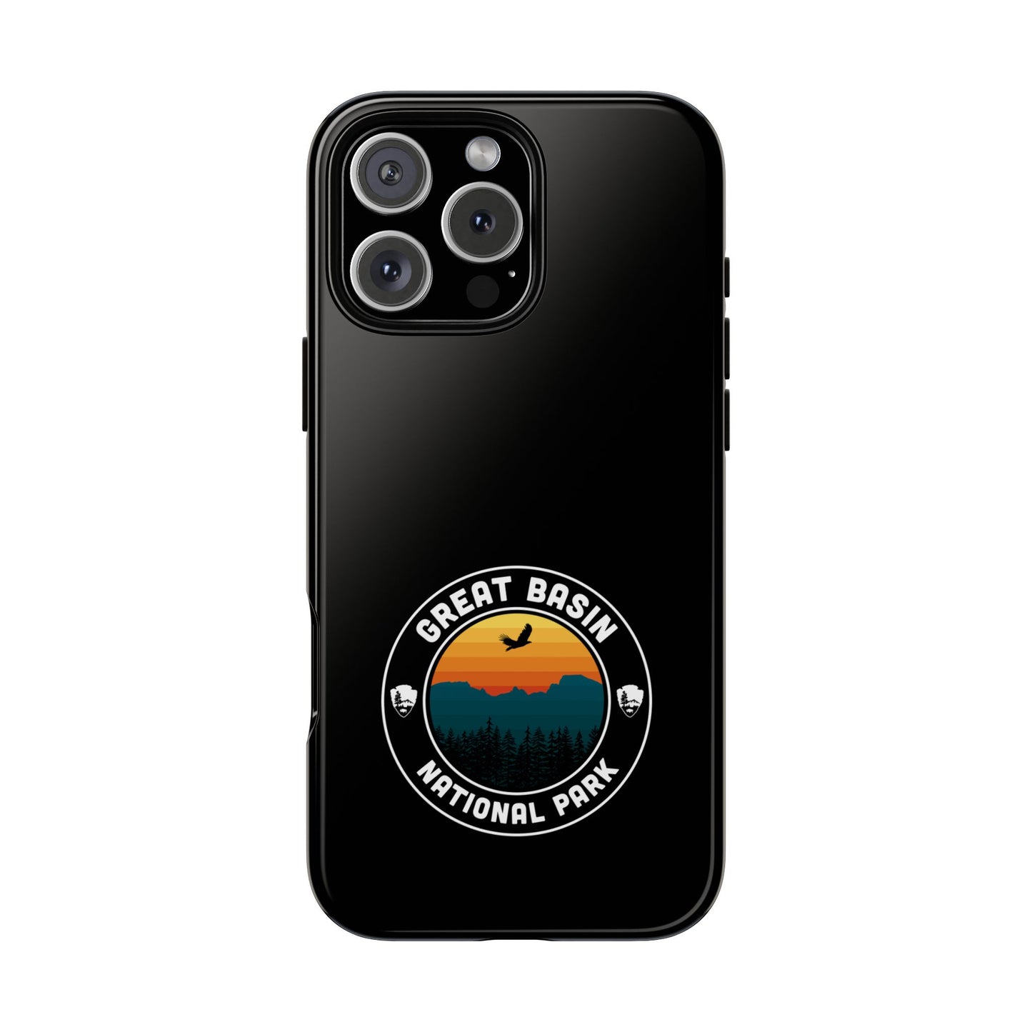 Great Basin National Park iPhone Case - Round Emblem Design