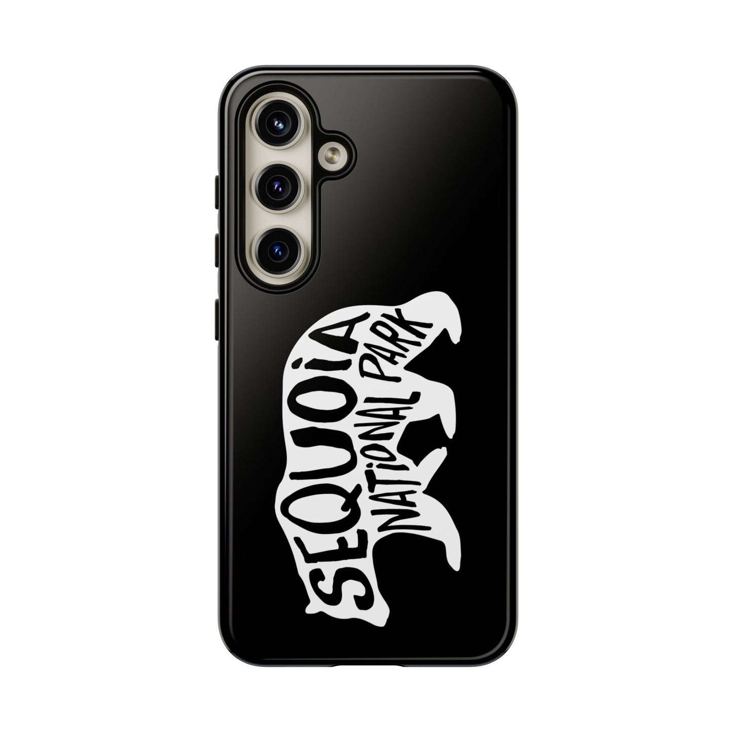 Sequoia National Park Phone Case - Black Bear Design