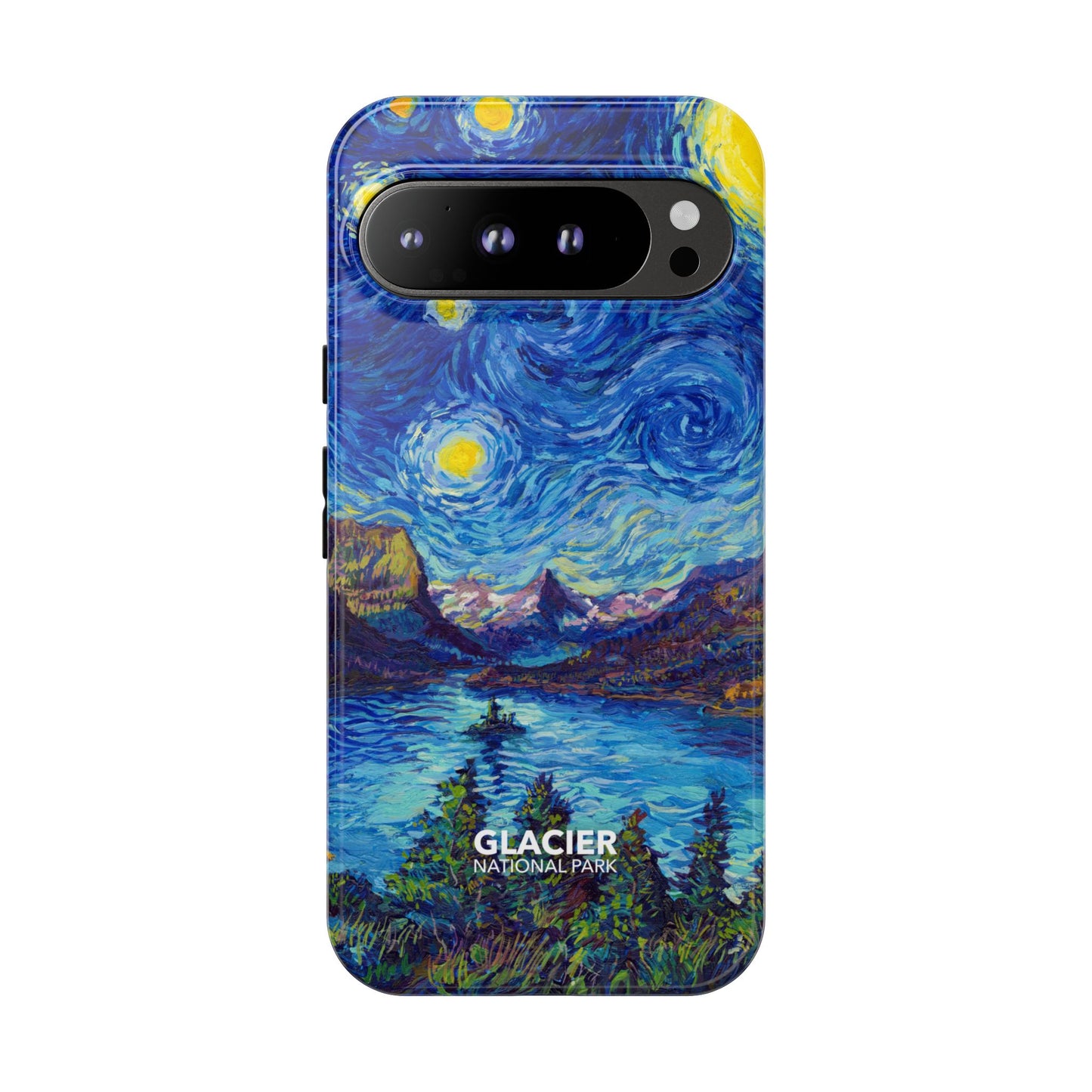 Glacier National Park Phone Case - Starry Night