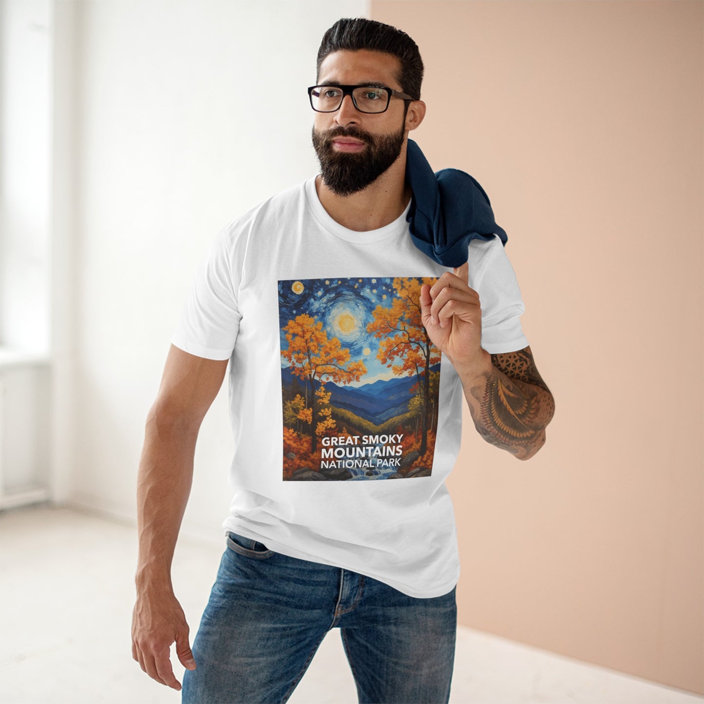 Great Smoky Mountains National Park T-Shirt - The Starry Night