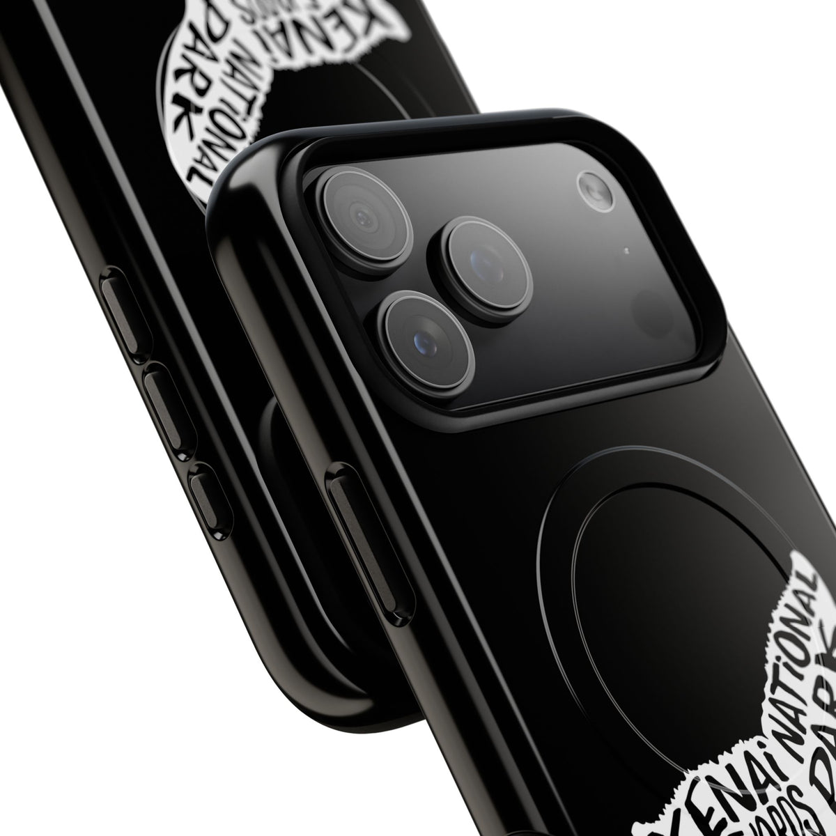 Kenai Fjords National Park iPhone Case with MagSafe - Humpback Whale Tail Design
