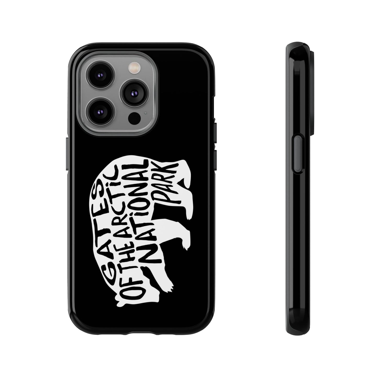 Gates of the Arctic National Park Phone Case - Grizzly Bear Design