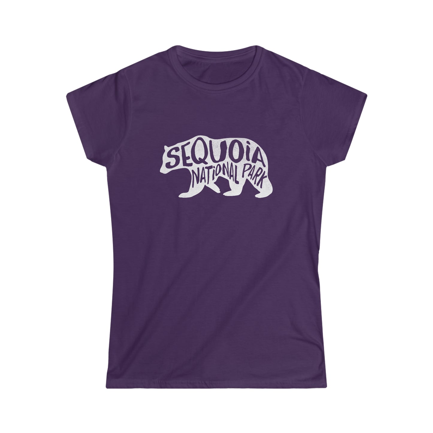 Sequoia National Park Women's T-Shirt - Black Bear
