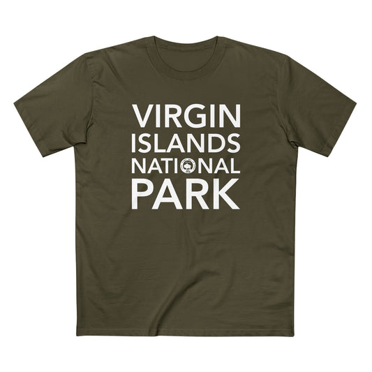 Virgin Islands National Park T-Shirt Block Text