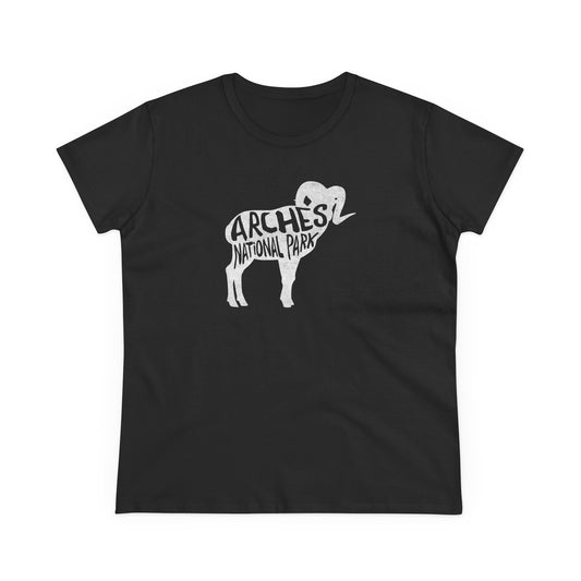 Arches National Park Women's T-Shirt - Bighorn Sheep