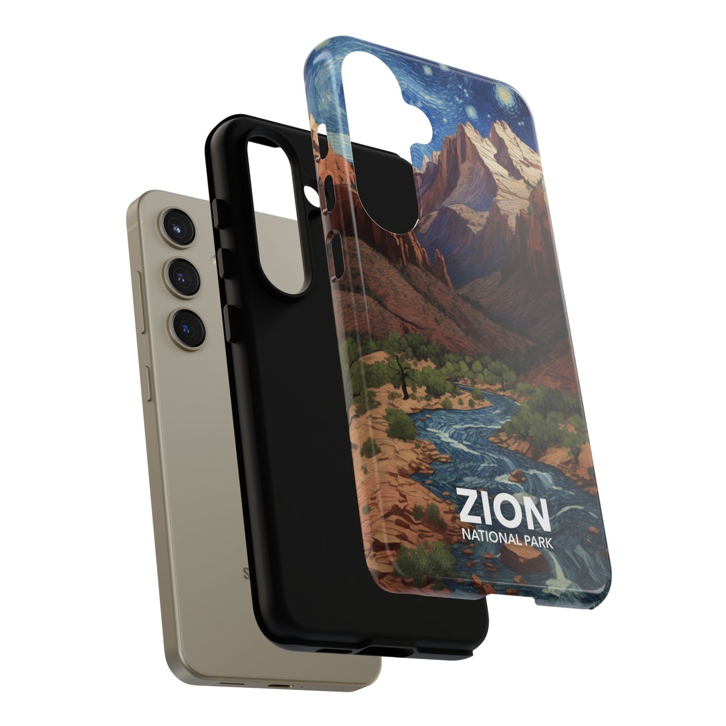 Zion National Park Phone Case - Starry Night