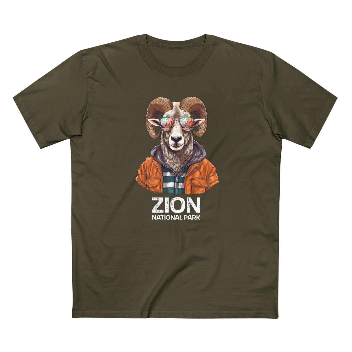 Zion National Park T-Shirt - Bighorn Sheep