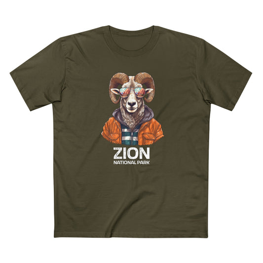 Zion National Park T-Shirt - Bighorn Sheep