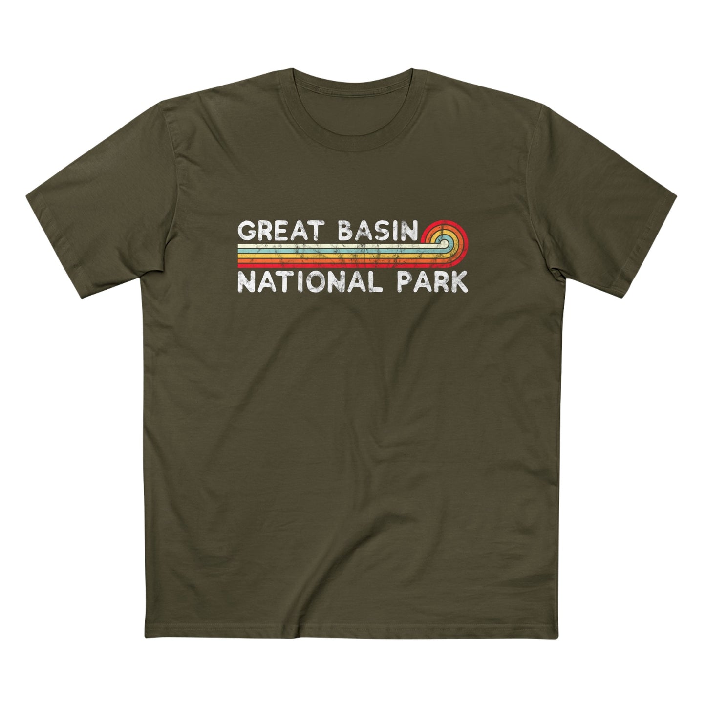 Great Basin National Park T-Shirt - Vintage Stretched Sunrise