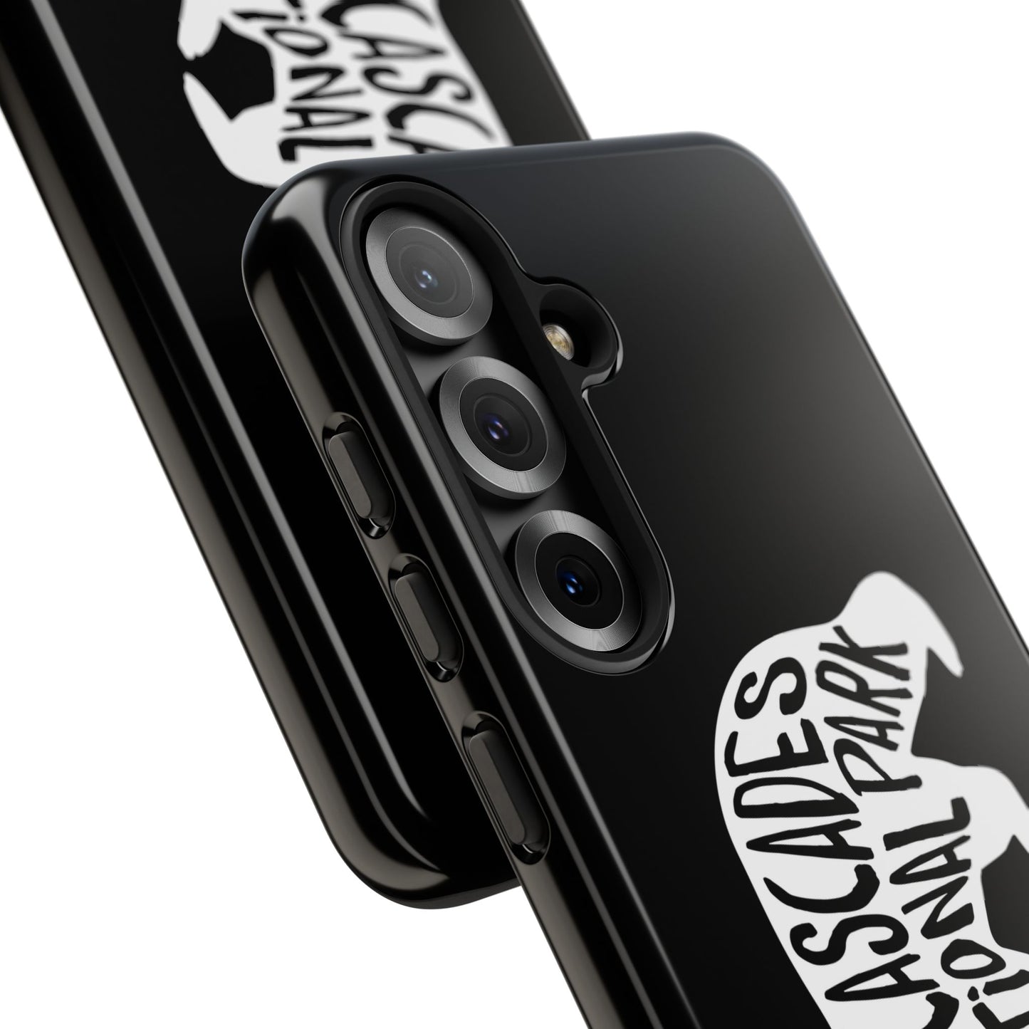 North Cascades National Park Phone Case - Black Bear Design