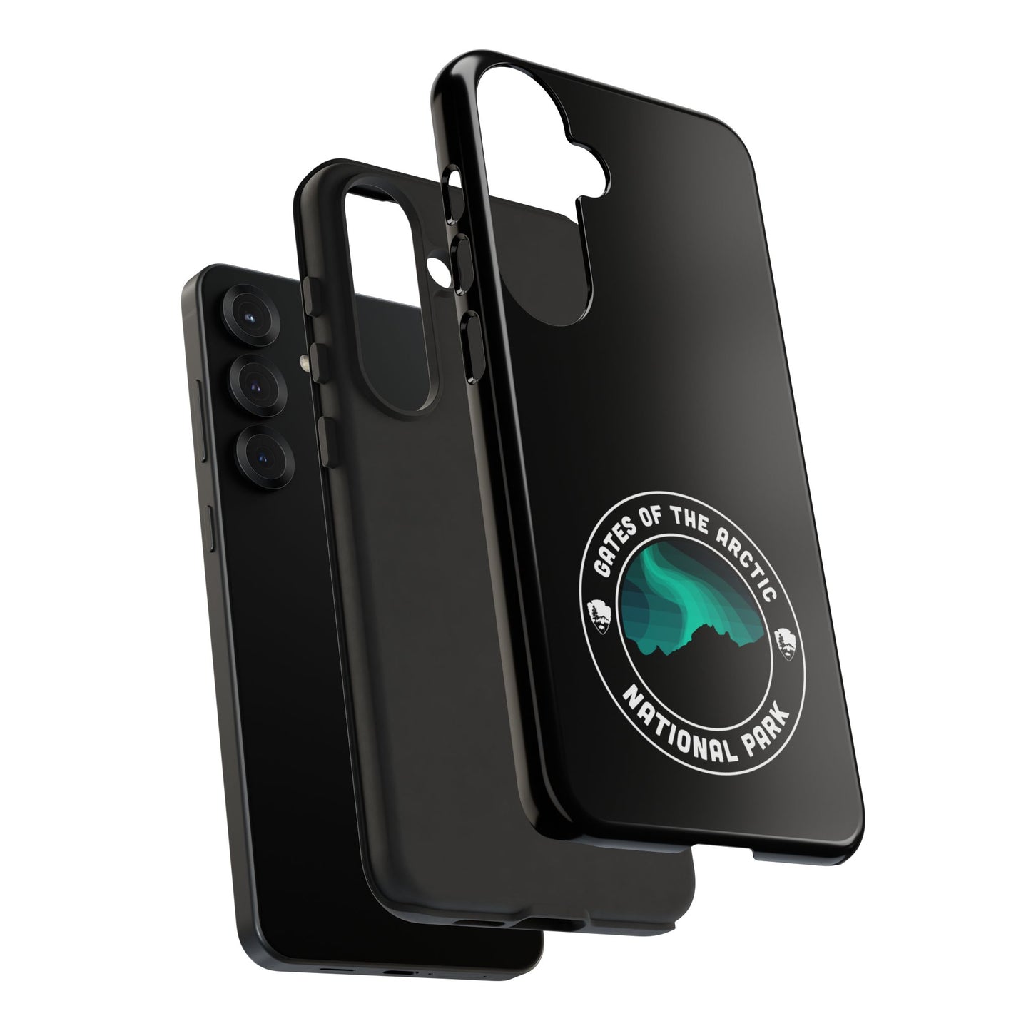 Gates of the Arctic National Park Phone Case - Round Emblem Design
