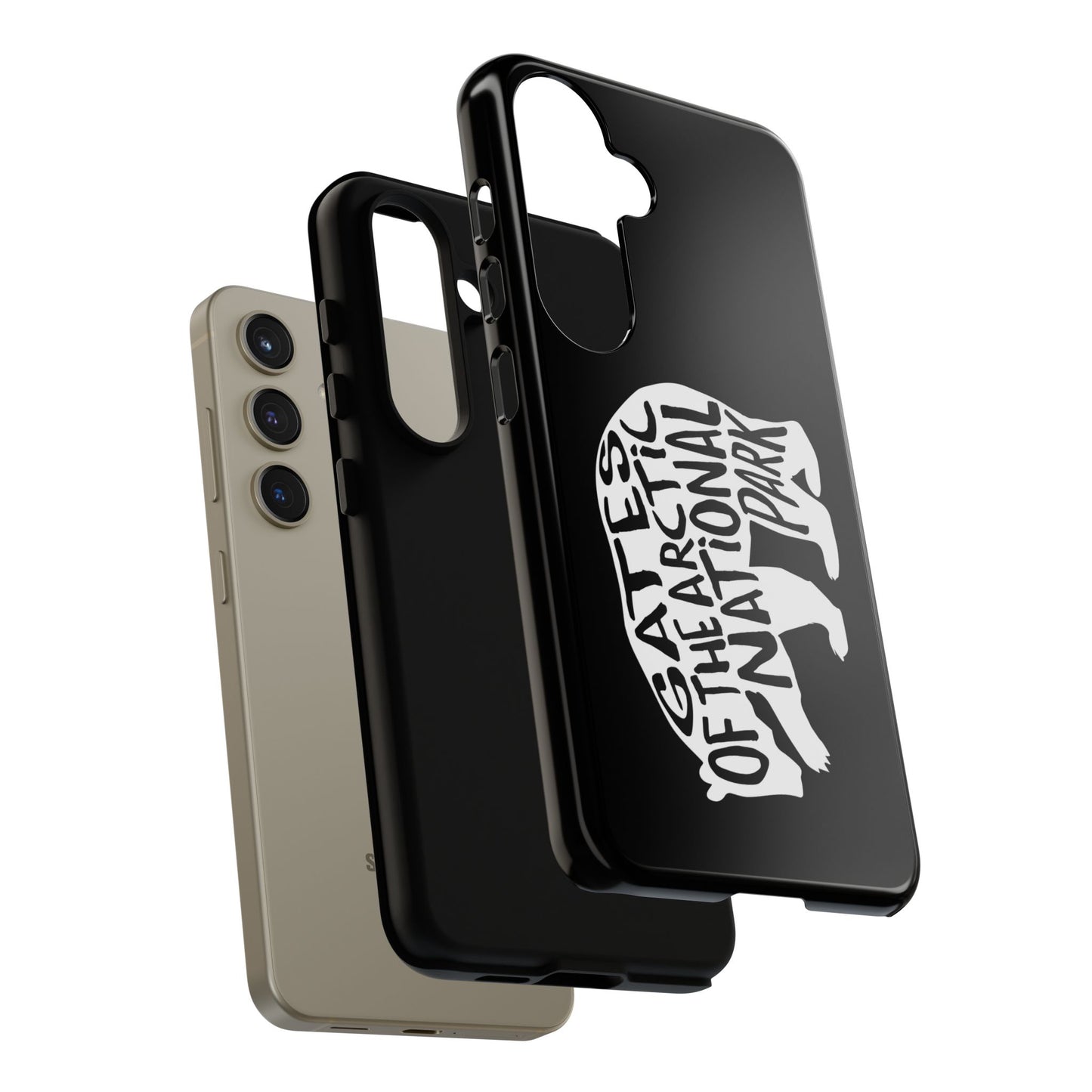 Gates of the Arctic National Park Phone Case - Grizzly Bear Design