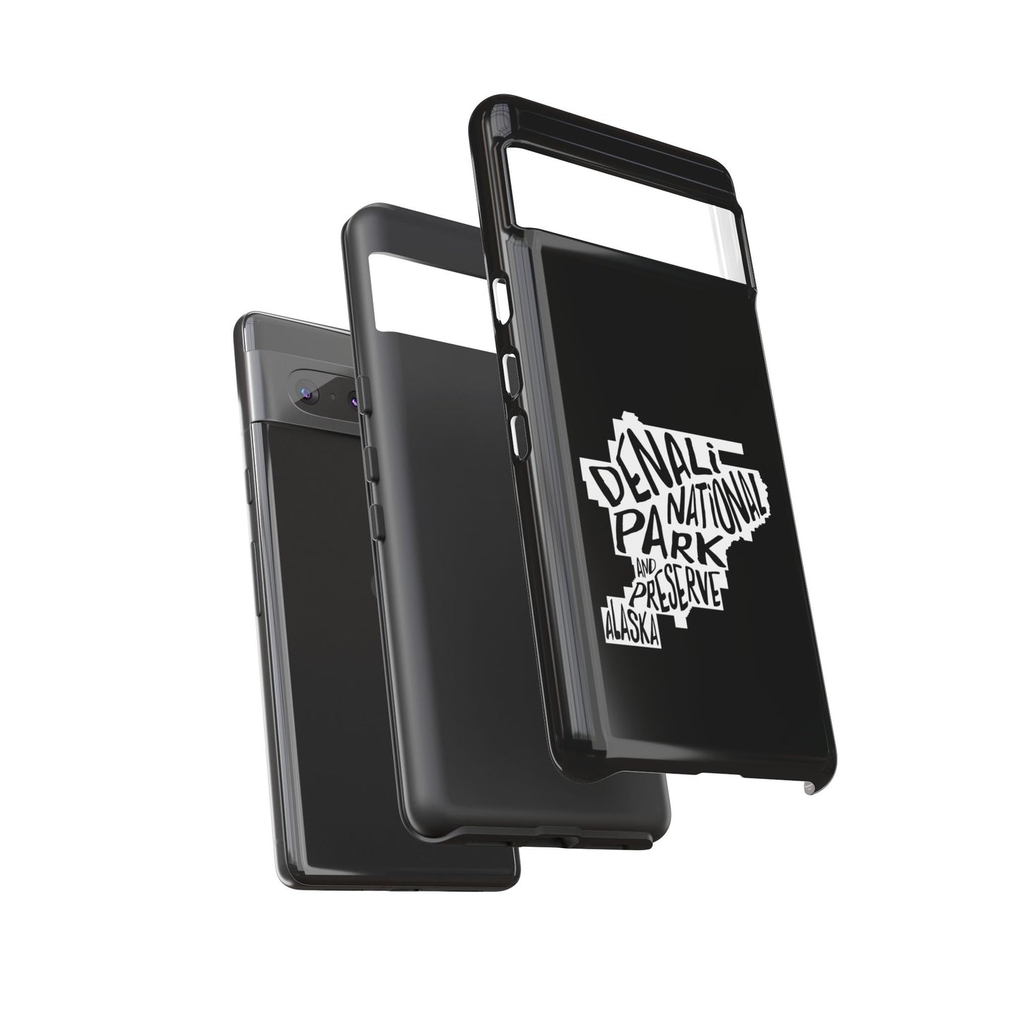 Denali National Park Phone Case - Map Design