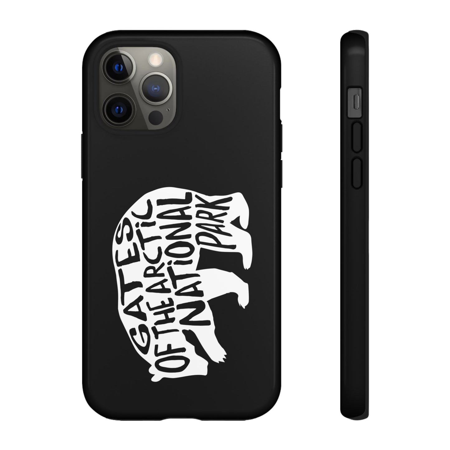 Gates of the Arctic National Park Phone Case - Grizzly Bear Design