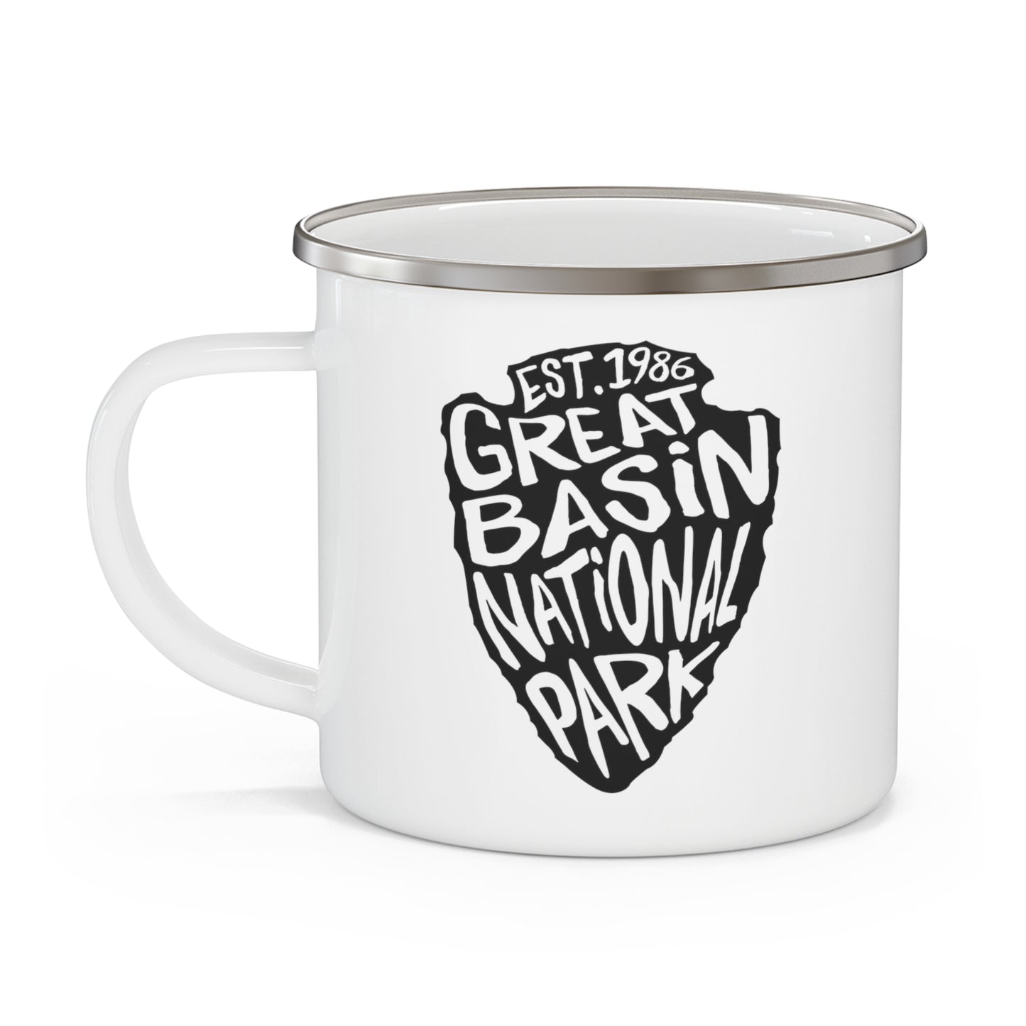 Great Basin National Park Enamel Camping Mug - Arrowhead