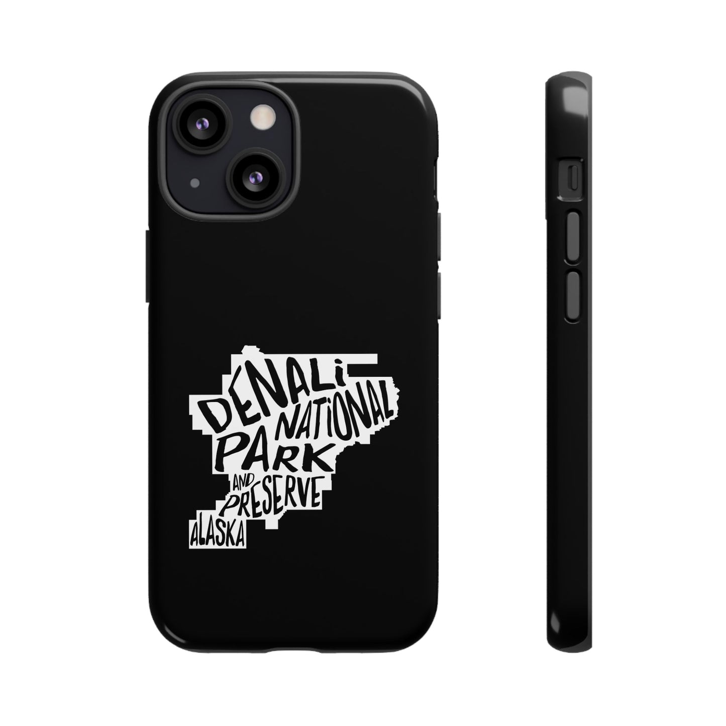 Denali National Park Phone Case - Map Design