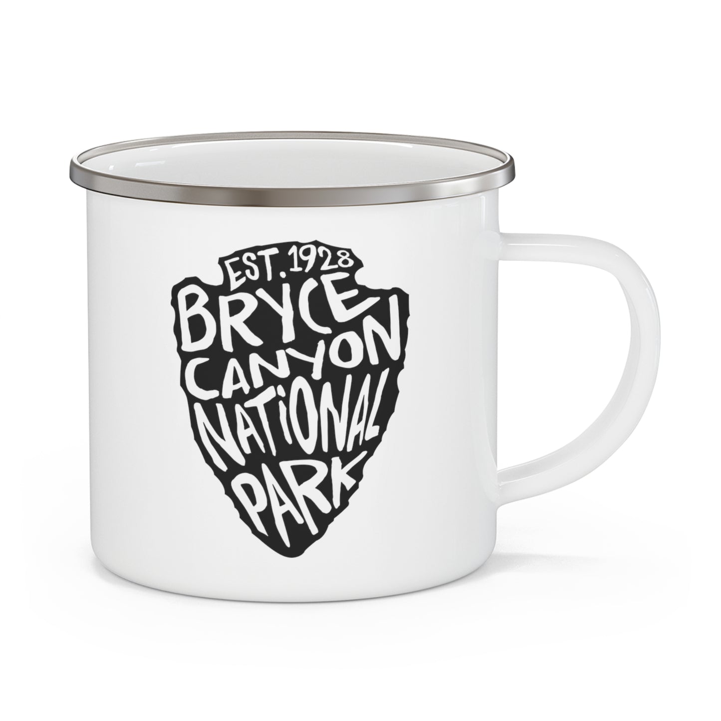 Bryce Canyon National Park Enamel Camping Mug - Arrowhead