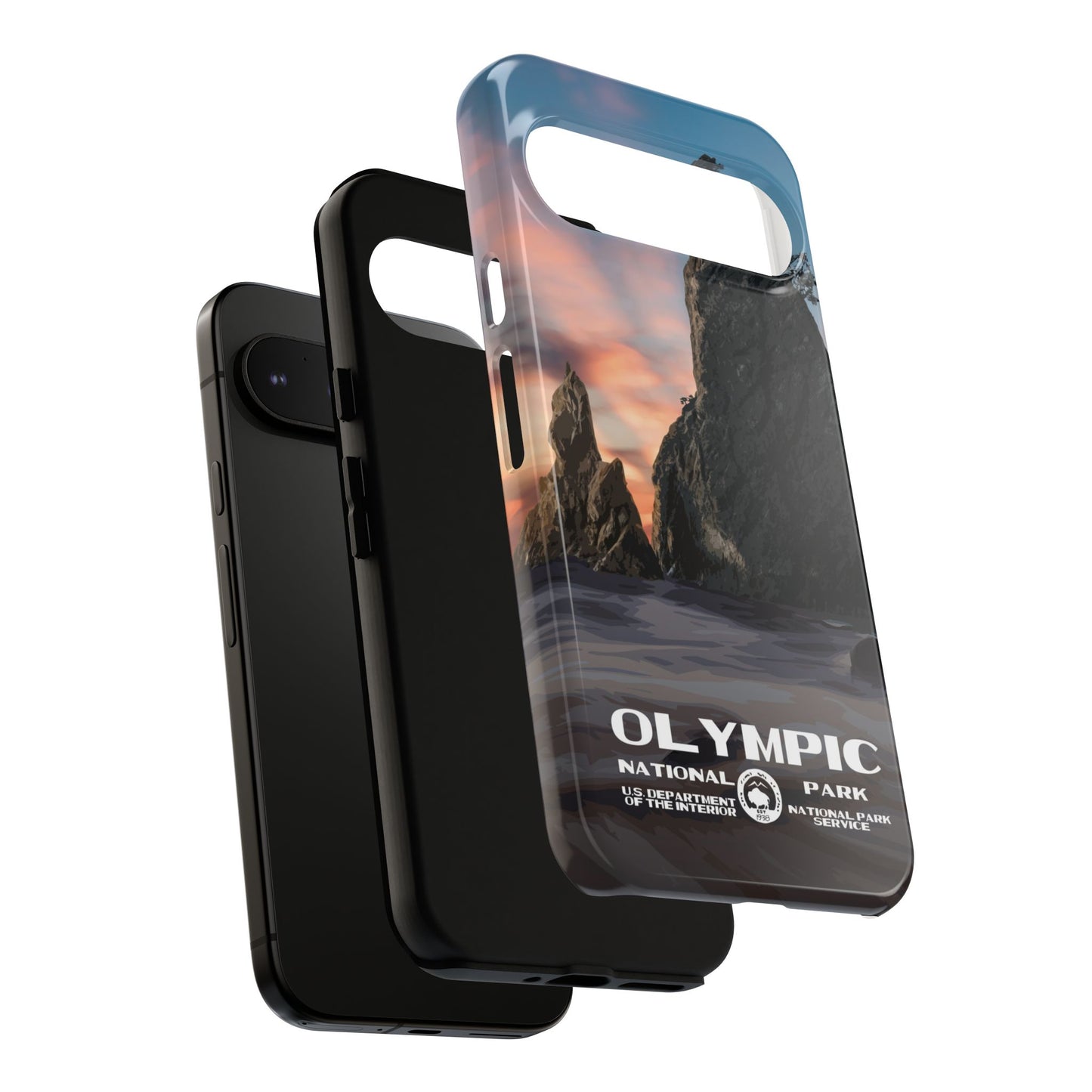 Olympic National Park Phone Case - WPA Style