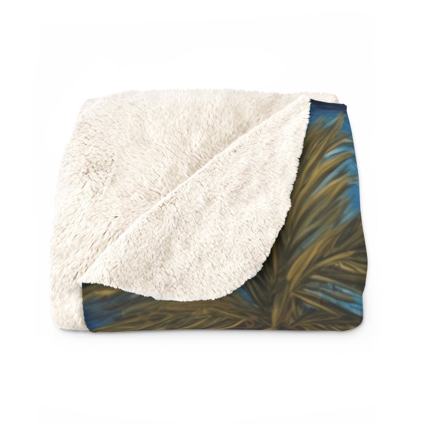 Virgin Islands National Park Sherpa Blanket - The Starry Night