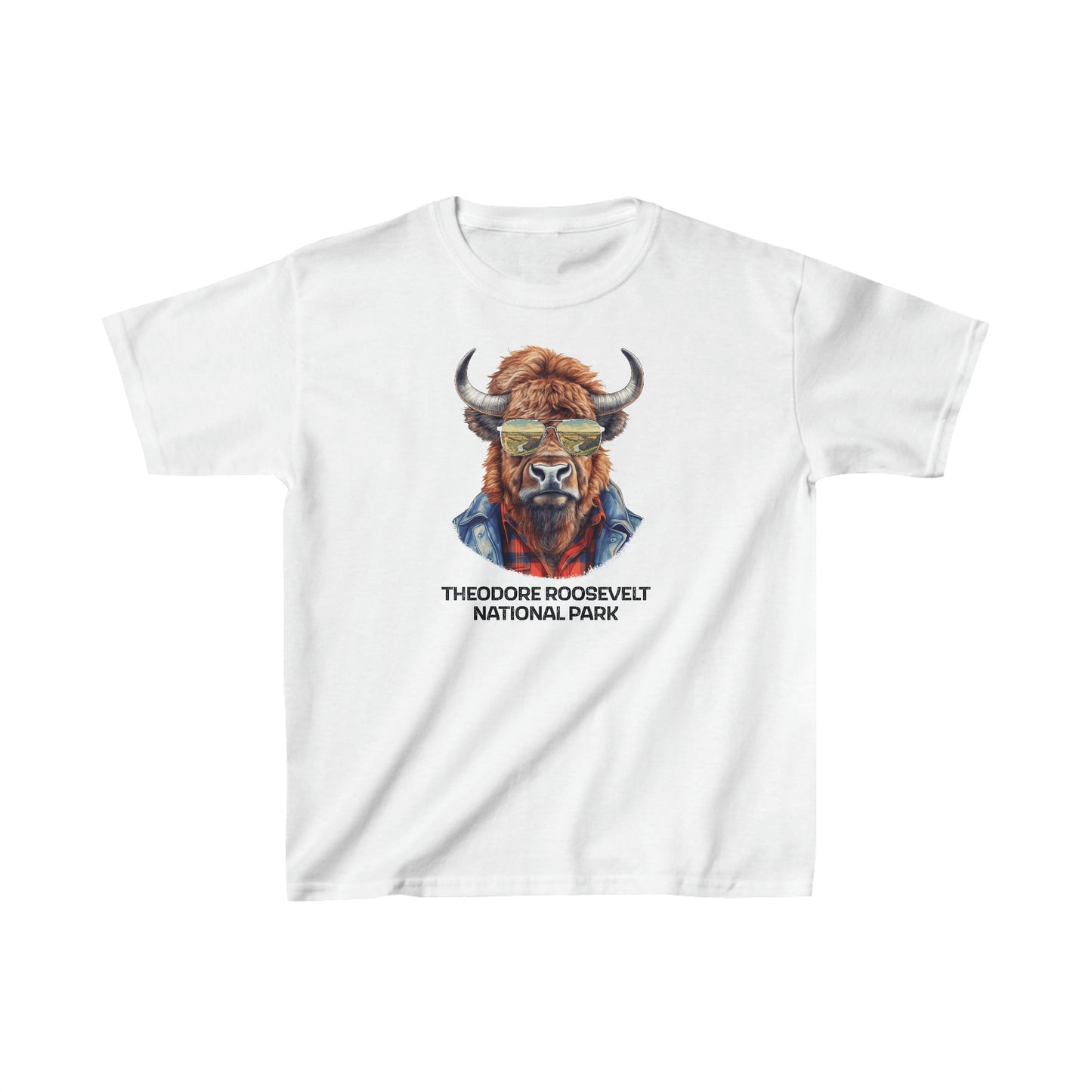 Theodore Roosevelt National Park Child T-Shirt - Cool Bison