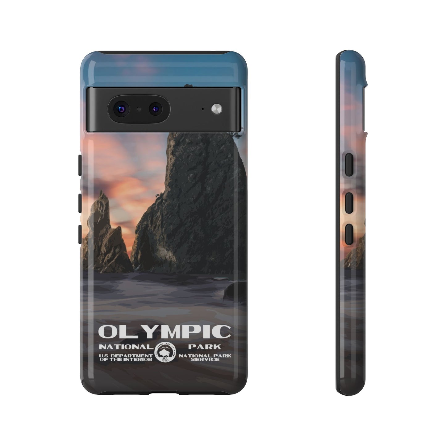 Olympic National Park Phone Case - WPA Style