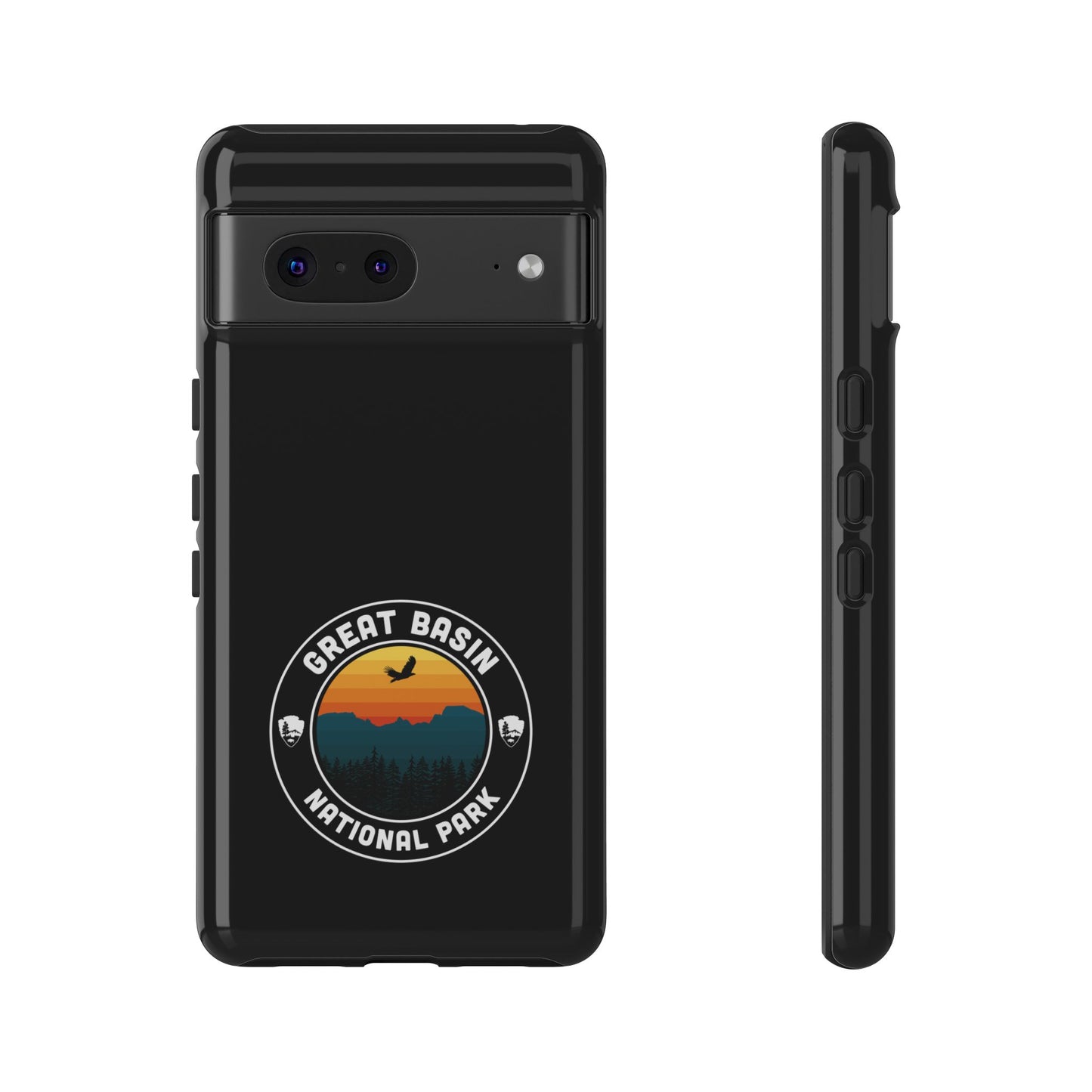Great Basin National Park iPhone Case - Round Emblem Design