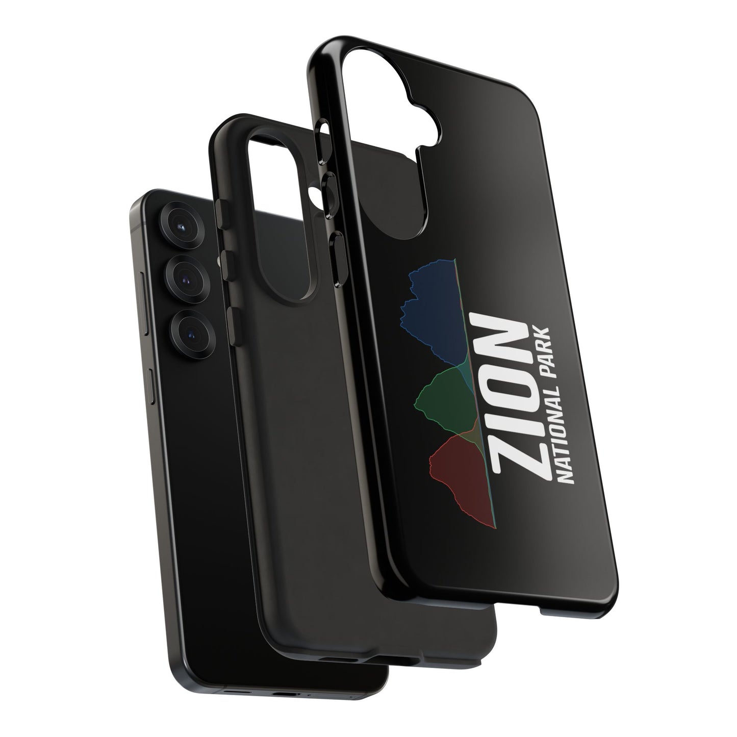 Zion National Park Phone Case - Histogram Design