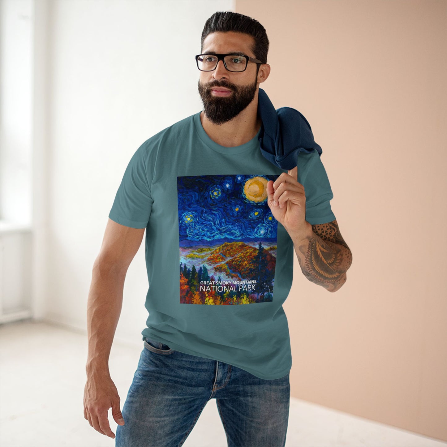 Great Smoky Mountains National Park T-Shirt - The Starry Night