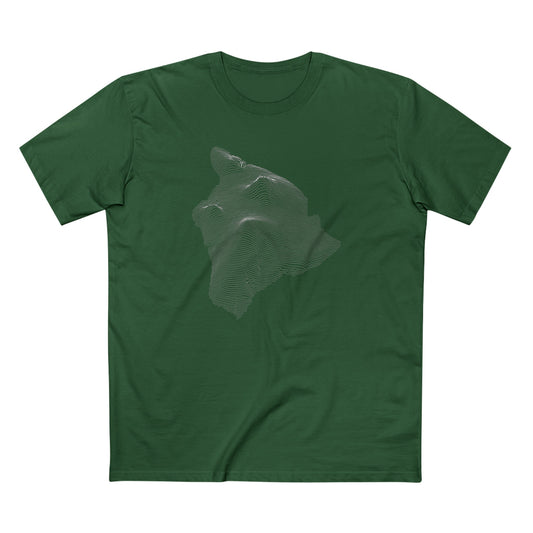 Hawai'i T-Shirt - Topographical Lines