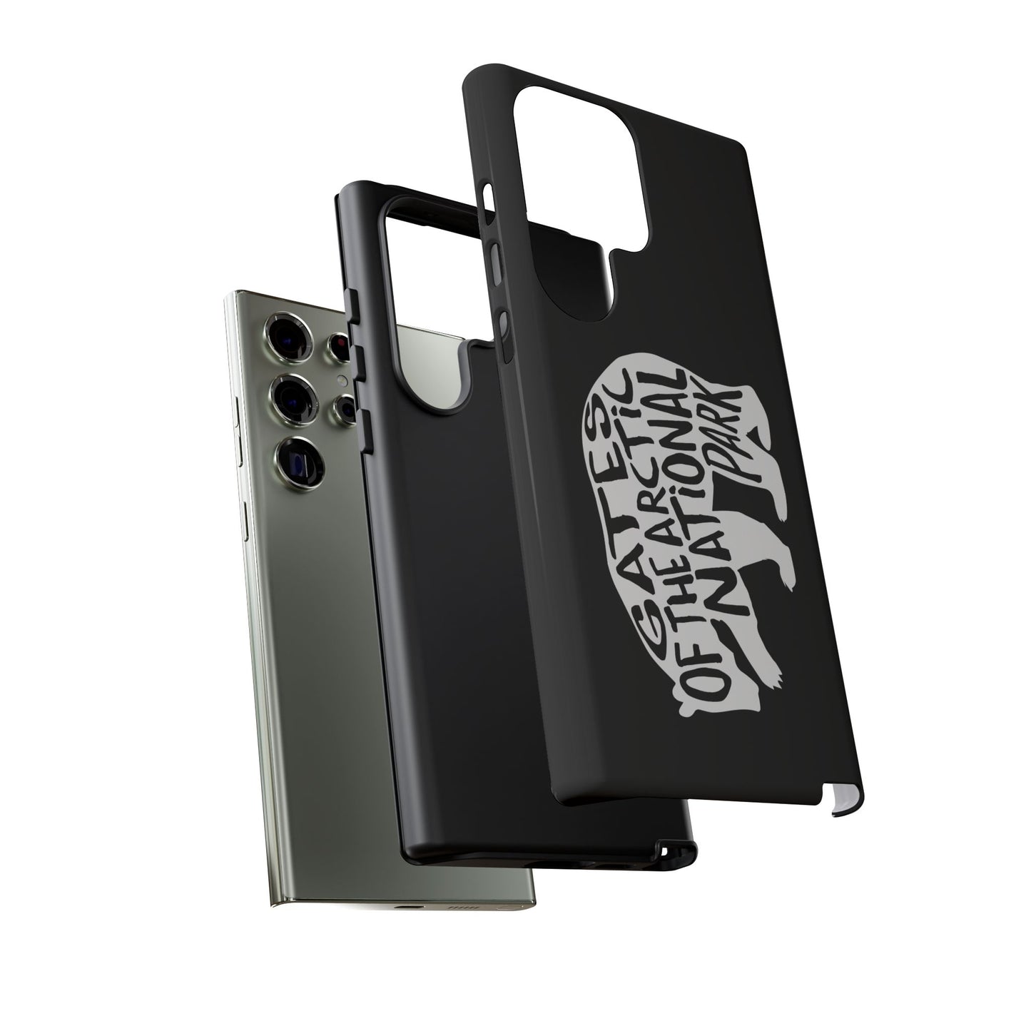 Gates of the Arctic National Park Phone Case - Grizzly Bear Design