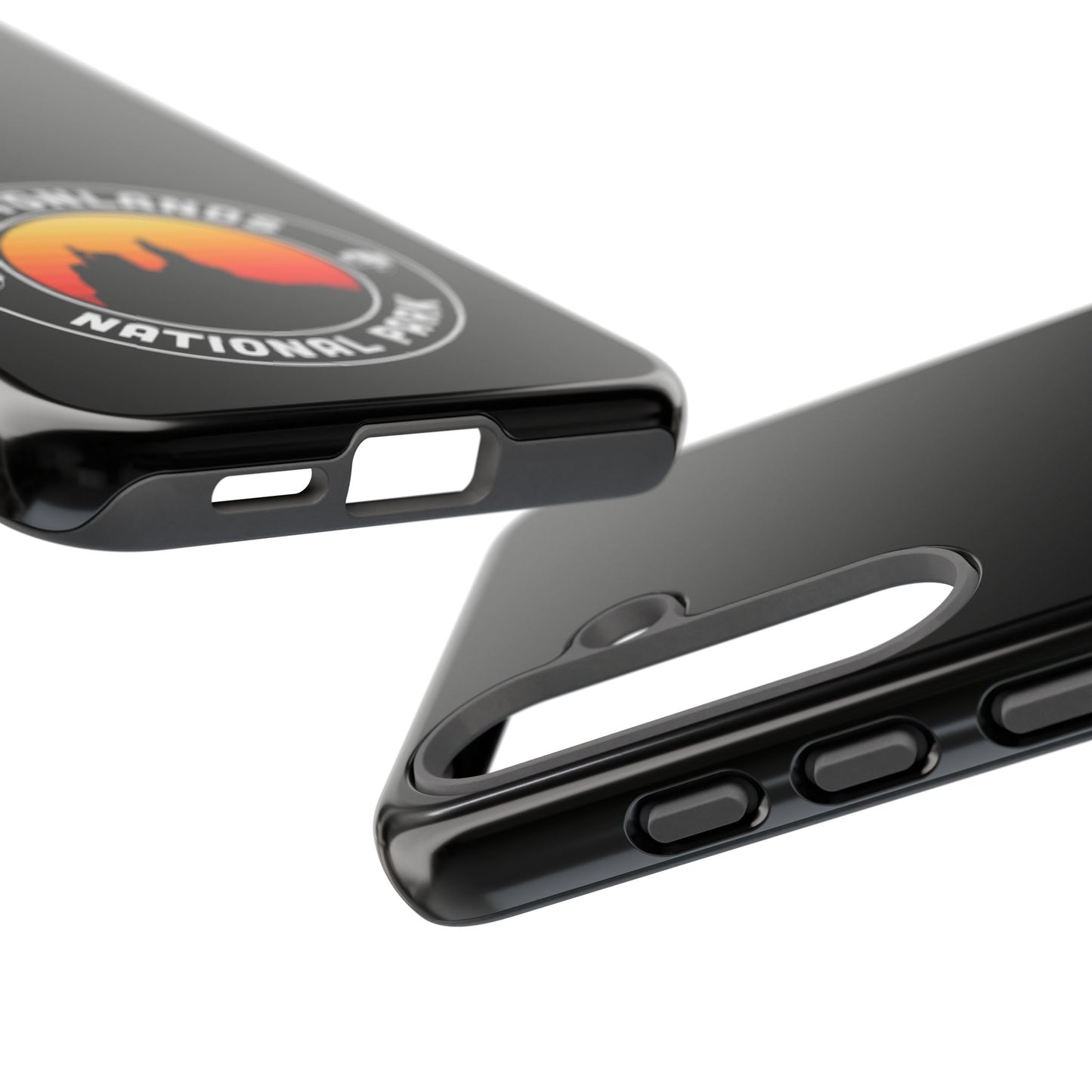 Canyonlands National Park Phone Case - Round Emblem Design