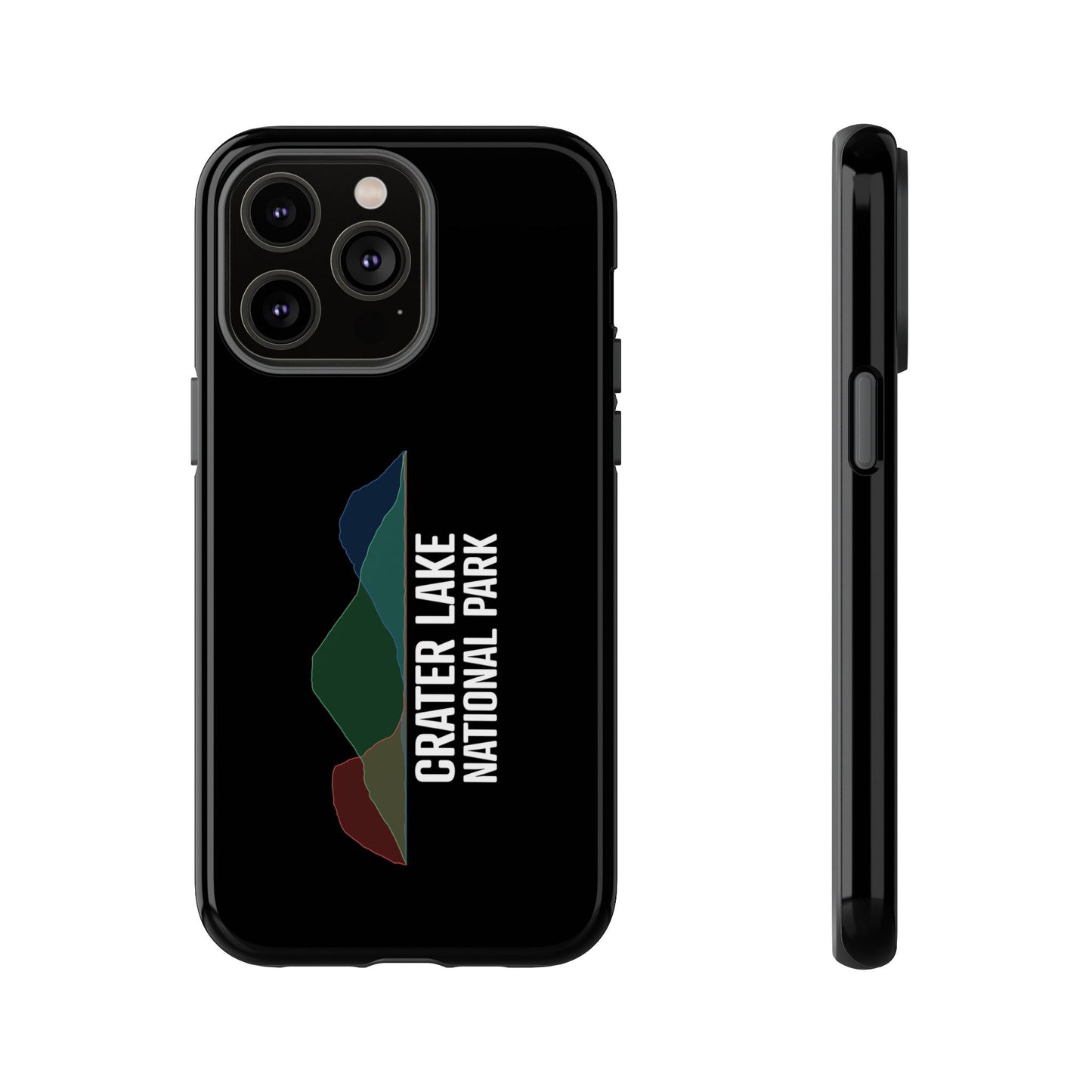 Crater Lake National Park Phone Case - Histogram Design