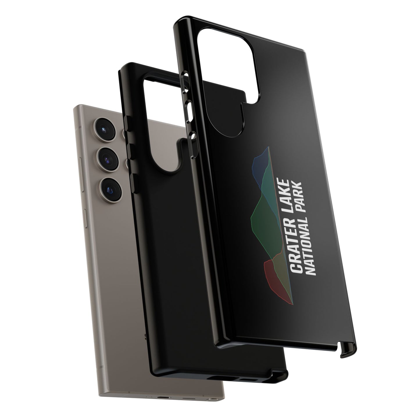 Crater Lake National Park Phone Case - Histogram Design