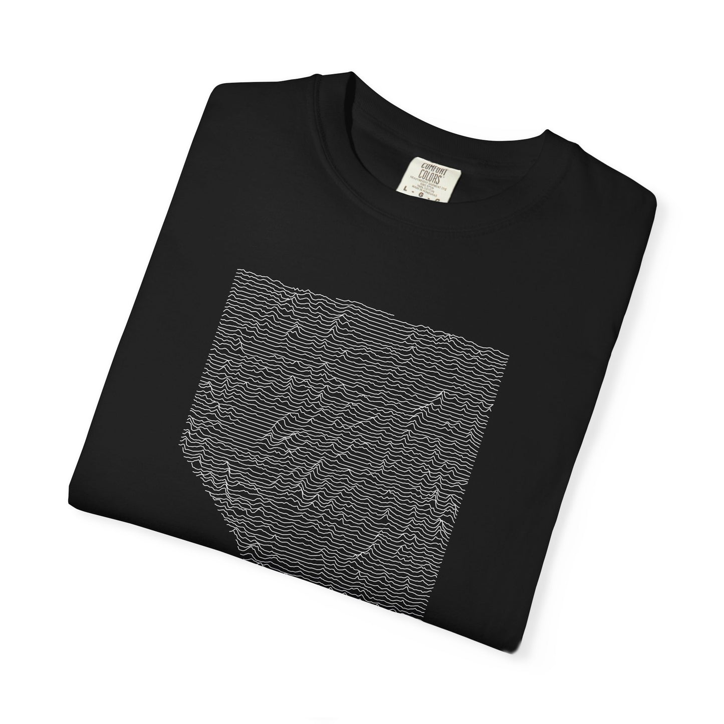 Nevada T-Shirt - Topographical Lines Unknown Pleasures