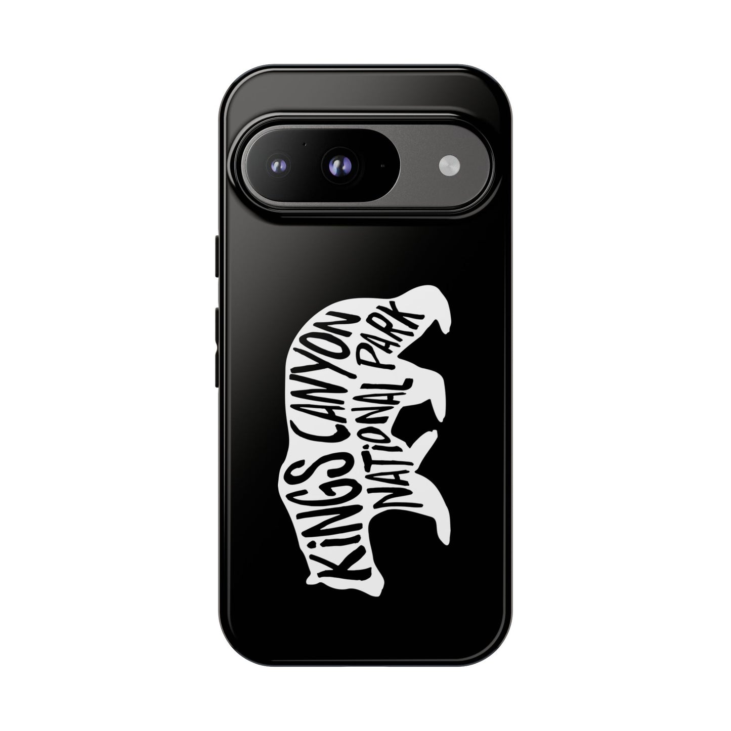 Kings Canyon National Park Phone Case - Black Bear Design