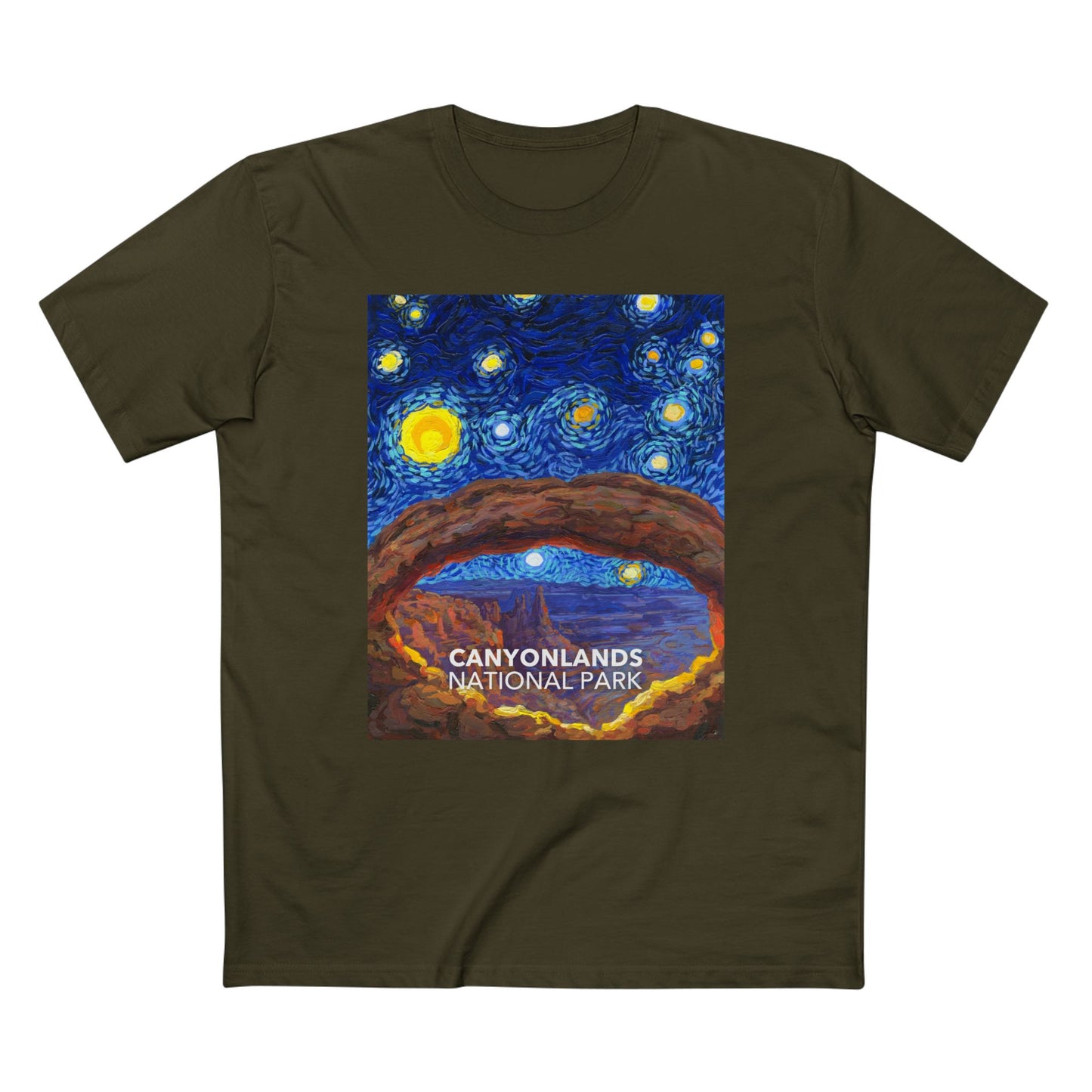 Canyonlands National Park T-Shirt - The Starry Night