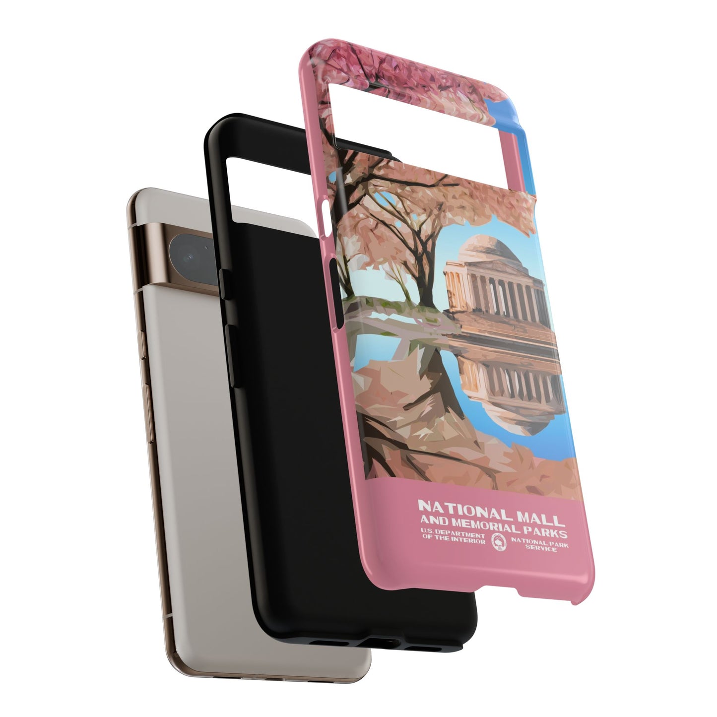 National Mall Washington DC WPA Phone Case