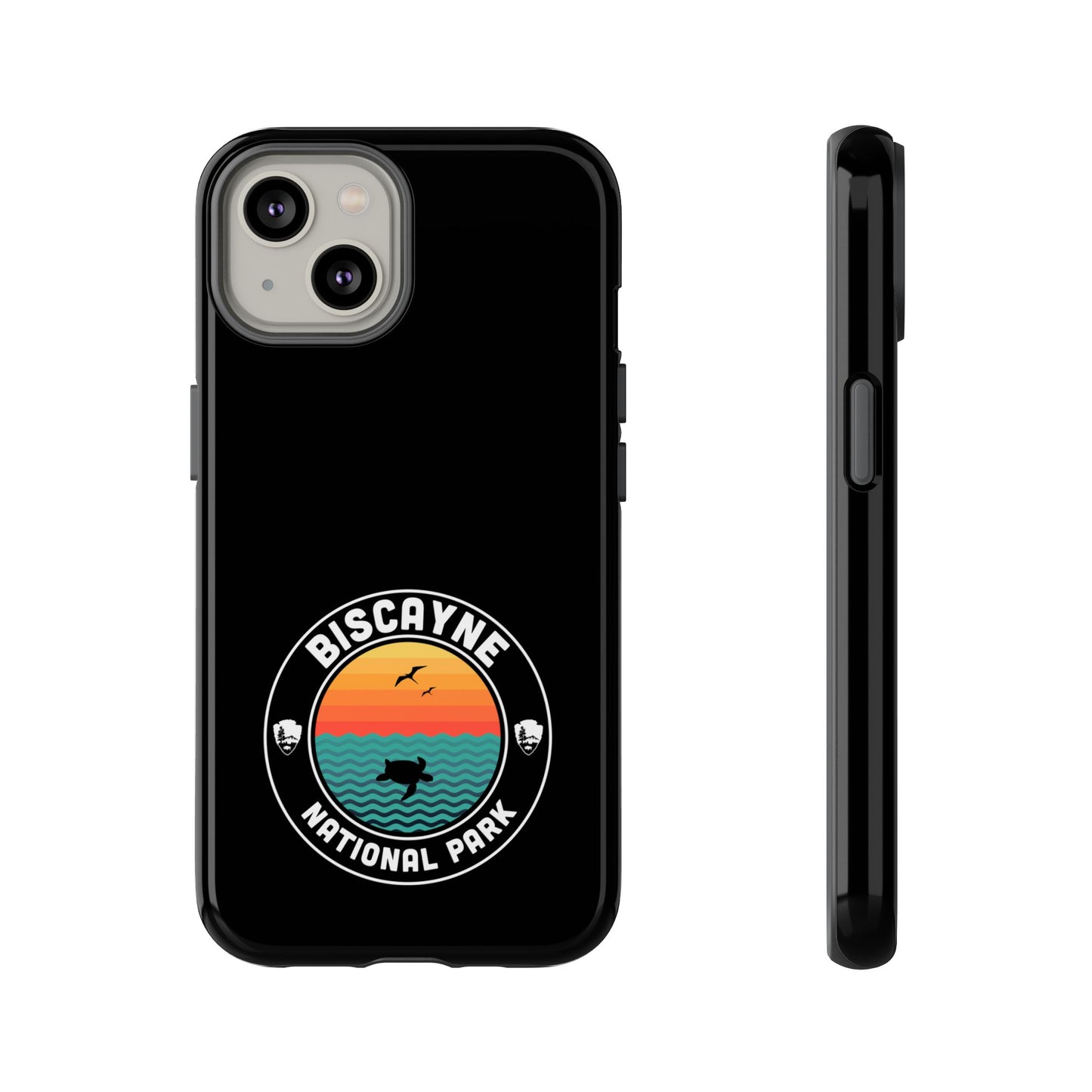 Biscayne National Park Phone Case - Round Emblem Design