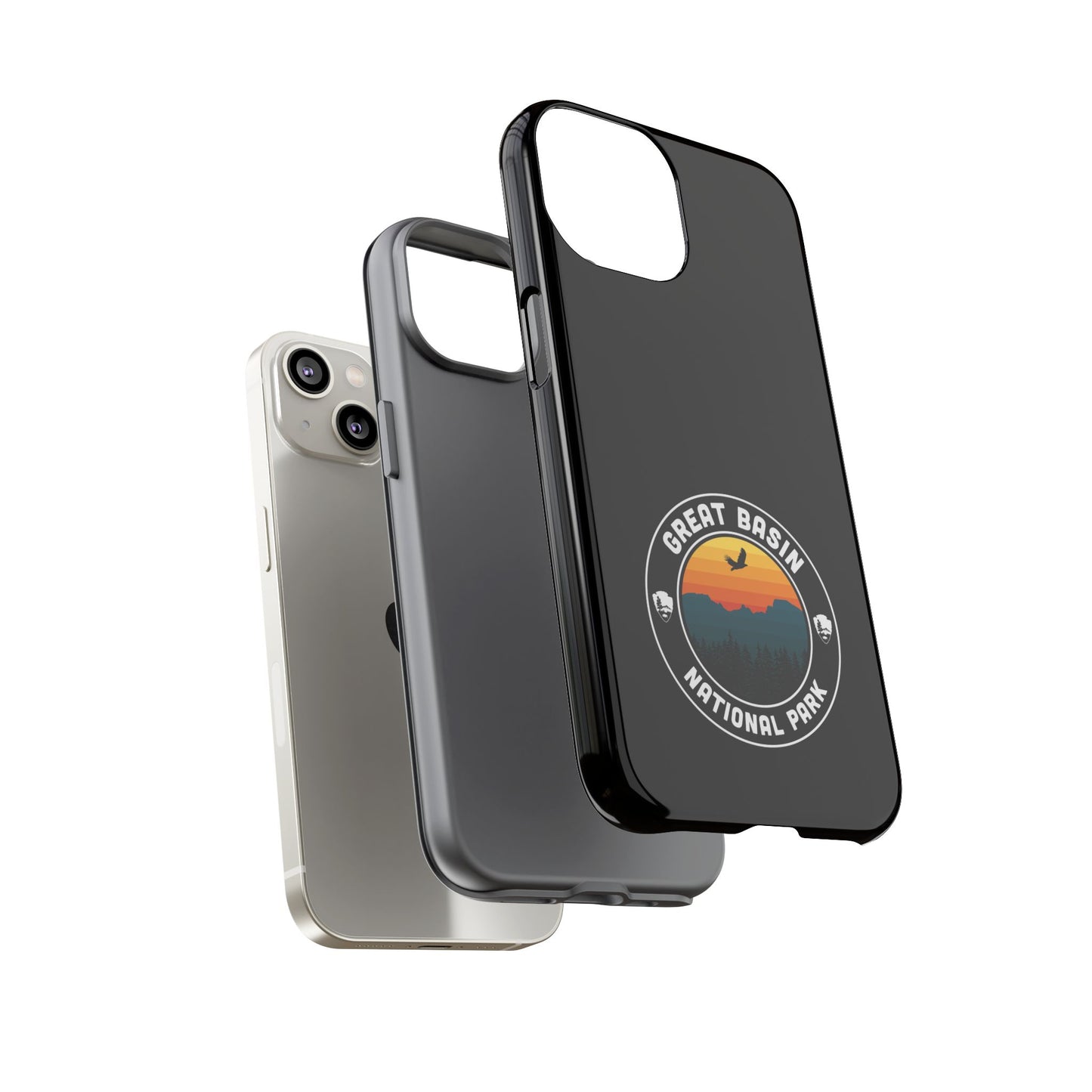 Great Basin National Park iPhone Case - Round Emblem Design