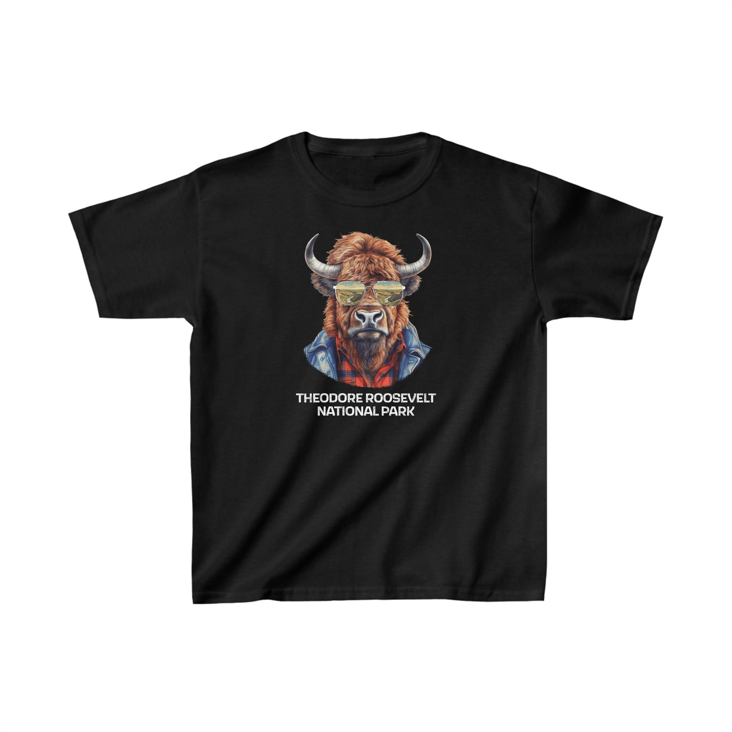 Theodore Roosevelt National Park Child T-Shirt - Cool Bison