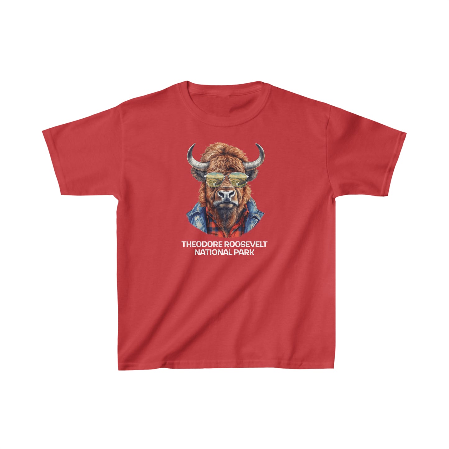 Theodore Roosevelt National Park Child T-Shirt - Cool Bison