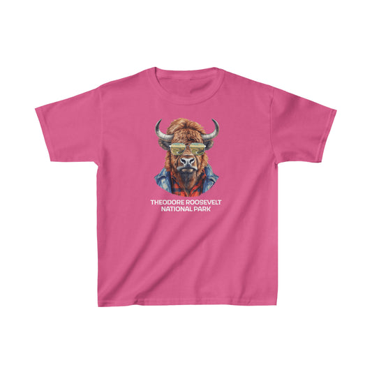 Theodore Roosevelt National Park Child T-Shirt - Cool Bison