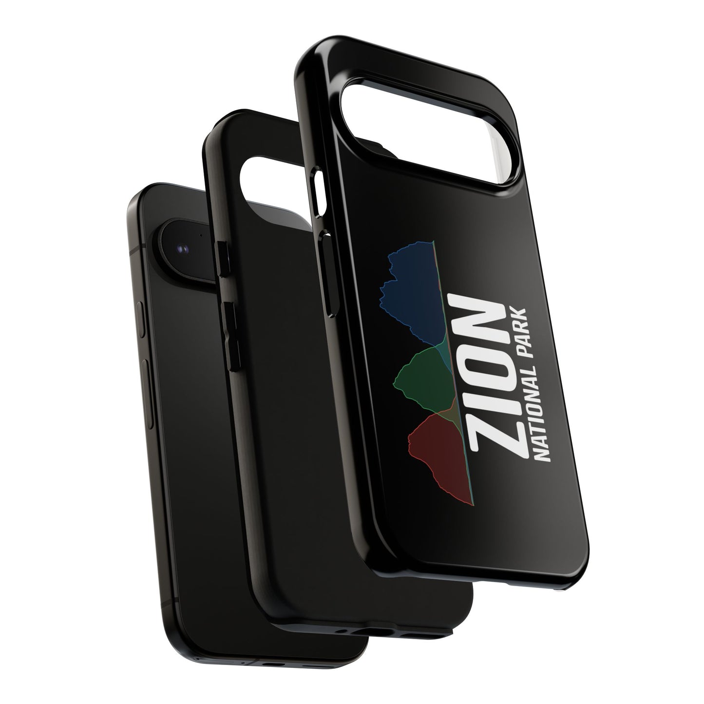 Zion National Park Phone Case - Histogram Design