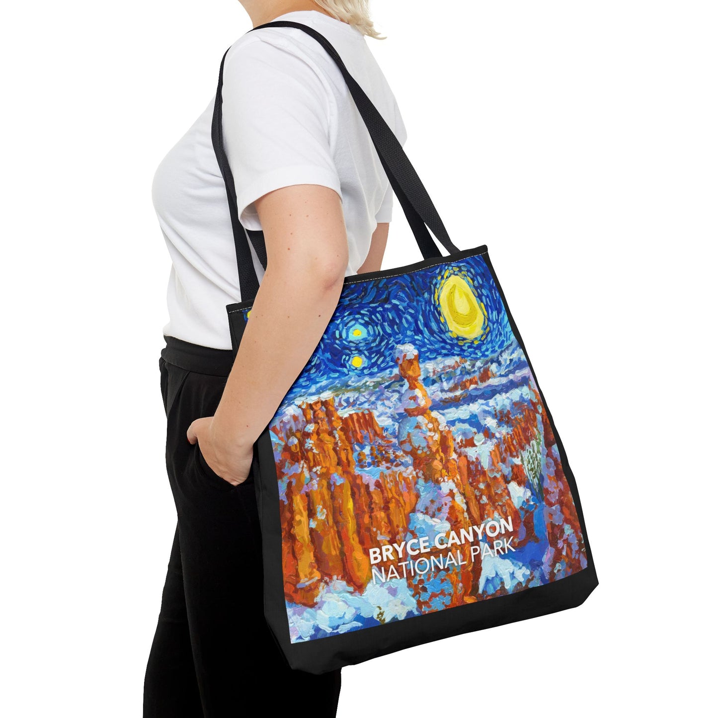 Bryce Canyon National Park Tote Bag - The Starry Night Large